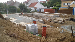 Rodinné bydlení Chmelnice, Brno - Líšeň - červenec 2014